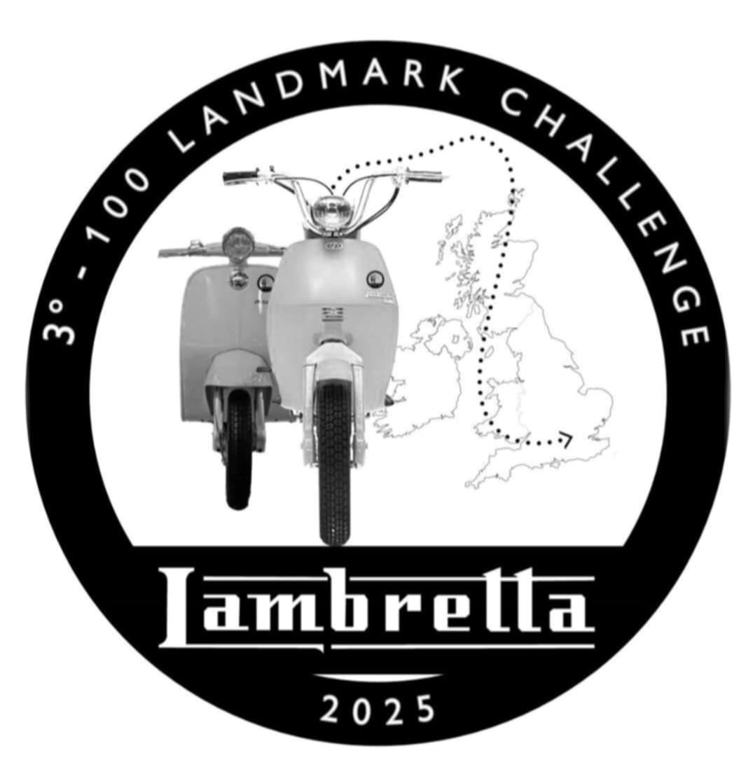 The Landmark 100 Challenge – Lambretta Luna line and J Range scooters